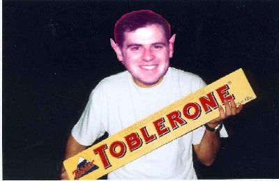 Scotty loves toblerone